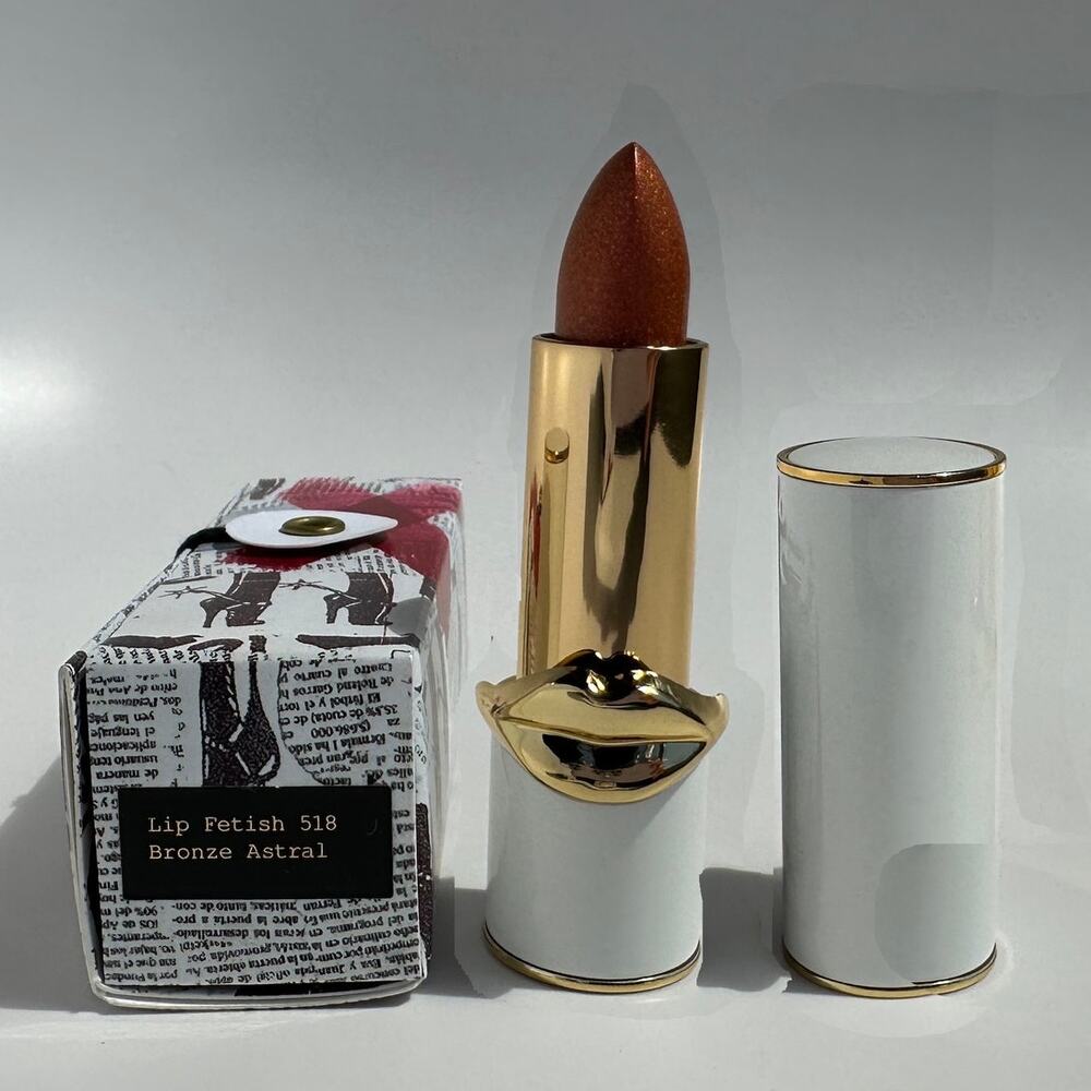 Pat McGrath Lip Fetish 518 Bronze Astral Lip Balm Hydrating Shimmer NIB Rare